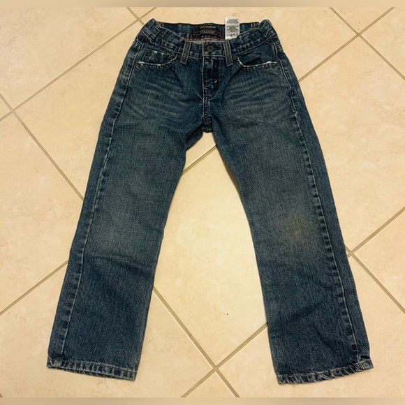 Boy’s Youth Denizen Levis Blue Jeans Modern Slim Straight Size 8 Regular - Picture 2 of 8